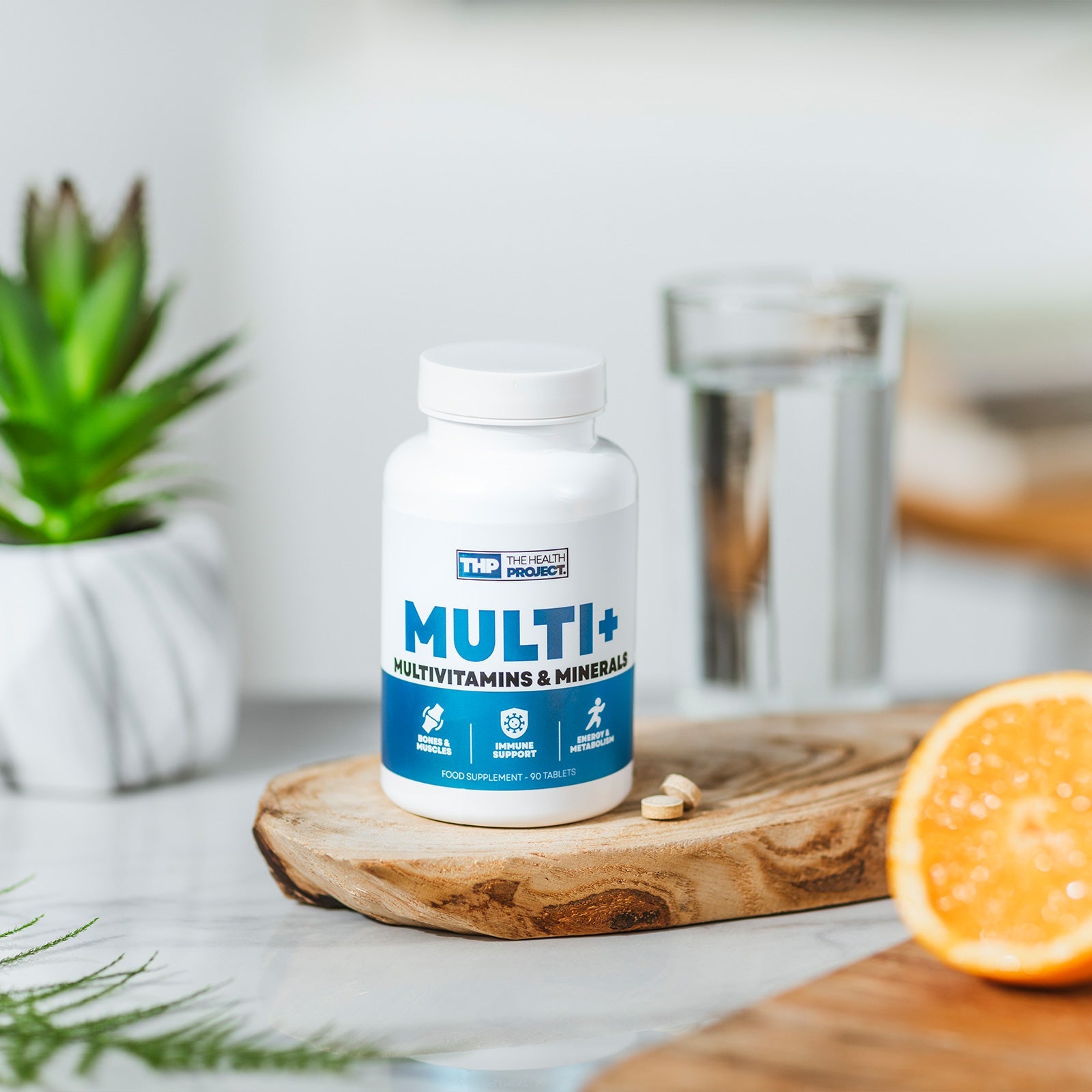 The Health Project Multivitamin & Mineral 90 Caps - Discount SupplementsThe Health Project